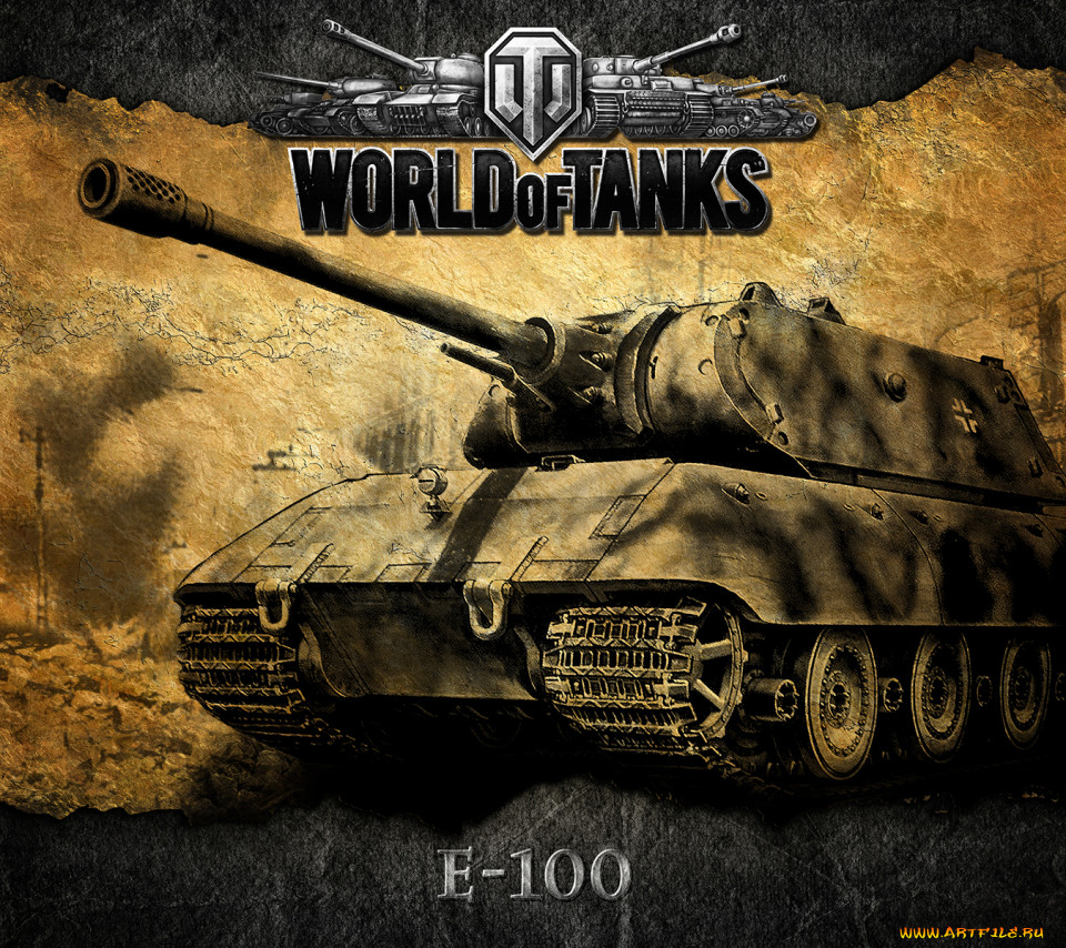 Обои Е-100 Видео Игры World of Tanks, обои для рабочего стола, фотографии  100, видео, игры, мир, танков, world, of, tanks, немецкий, танк, е-100 Обои  для рабочего стола, скачать обои картинки заставки на